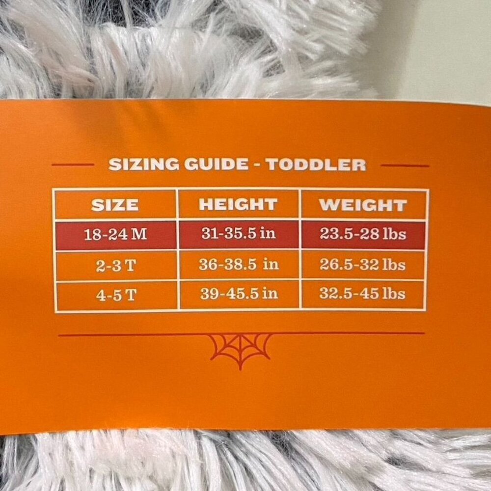 Target Baby Spider Halloween Plush Costume Jumpsuit 18-24M Hyde & EEK! Boutique™ - Picture 7 of 11